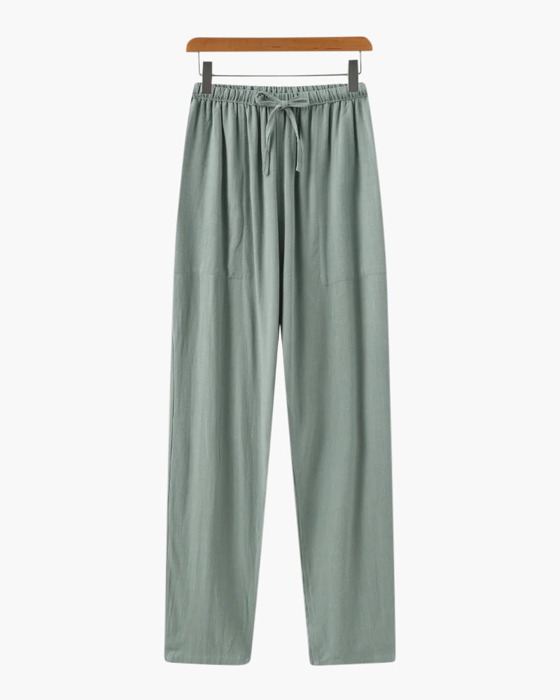 Men’s Linen Pants – Lightweight Summer Relaxed Fit