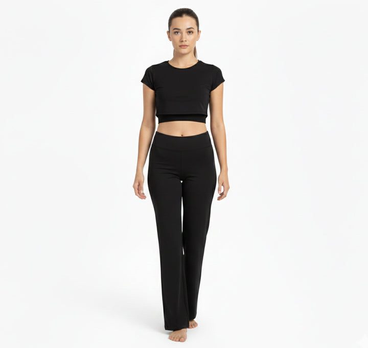 Women’s High-Waist Yoga Pants – Stretch & Push-Up Effect