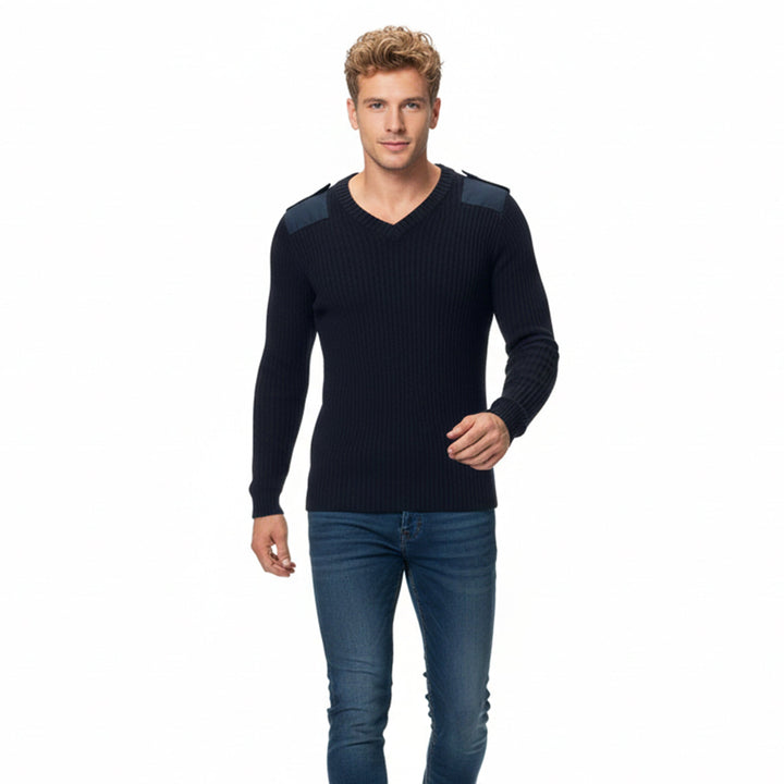 Men’s Fine-Knit Jumper – Essential Warmth