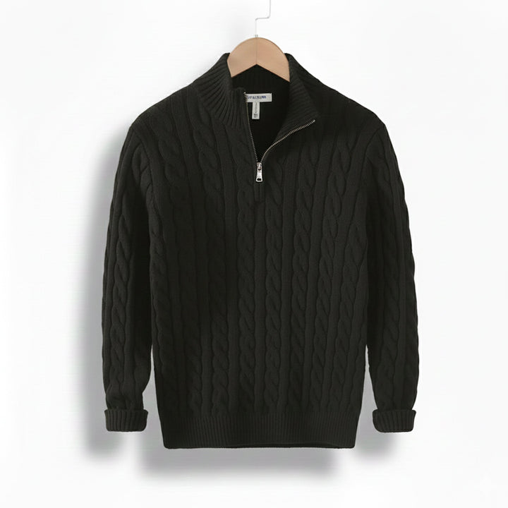 Men’s Quarter-Zip Pullover – Casual Winter Layer