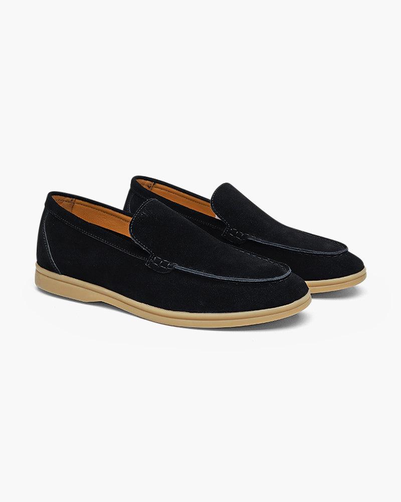 Men's Suede Loafers - Premium Comfort Slip-Ons