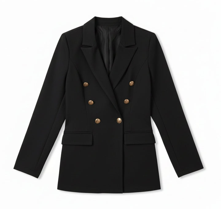 Women’s Satin Cardigan Blazer – Casual Business Style