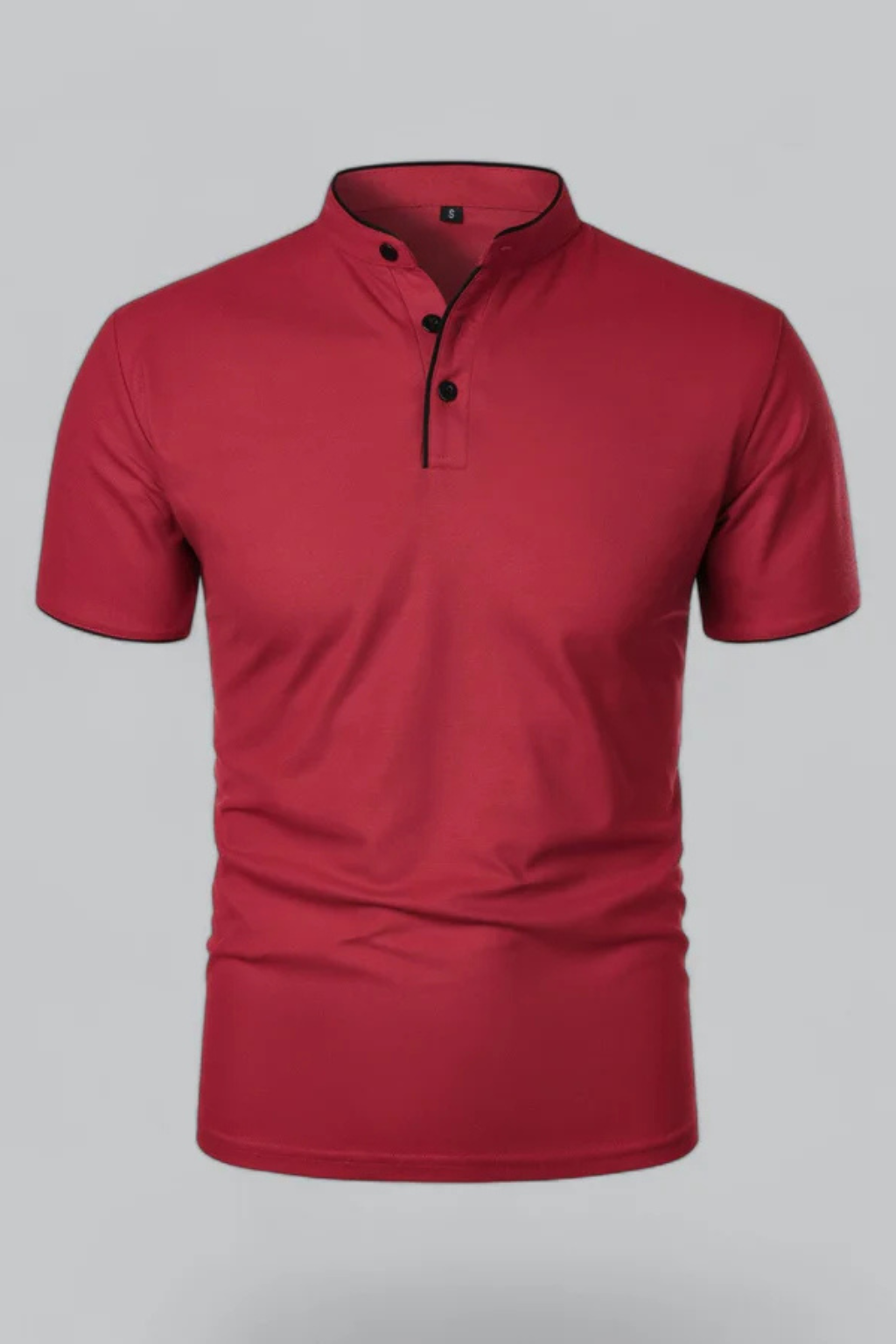 Men’s Lightweight Linen Polo - Smart Casual Shirt