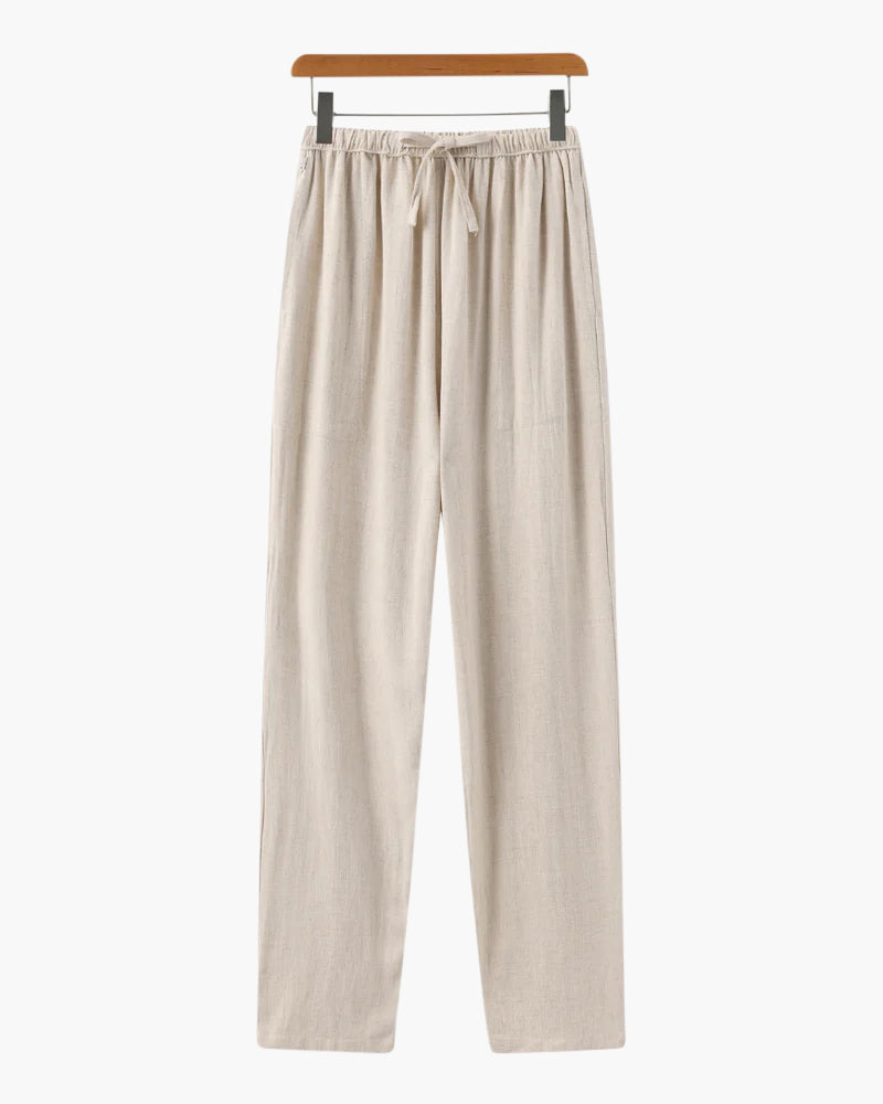 Men’s Linen Pants – Lightweight Summer Relaxed Fit