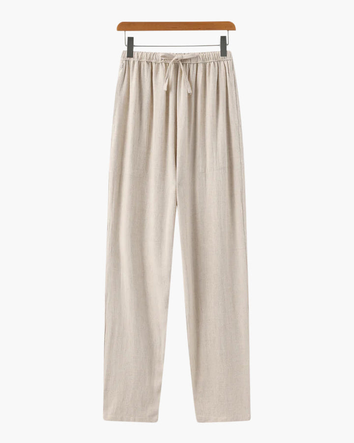 Men’s Linen Pants – Lightweight Summer Relaxed Fit