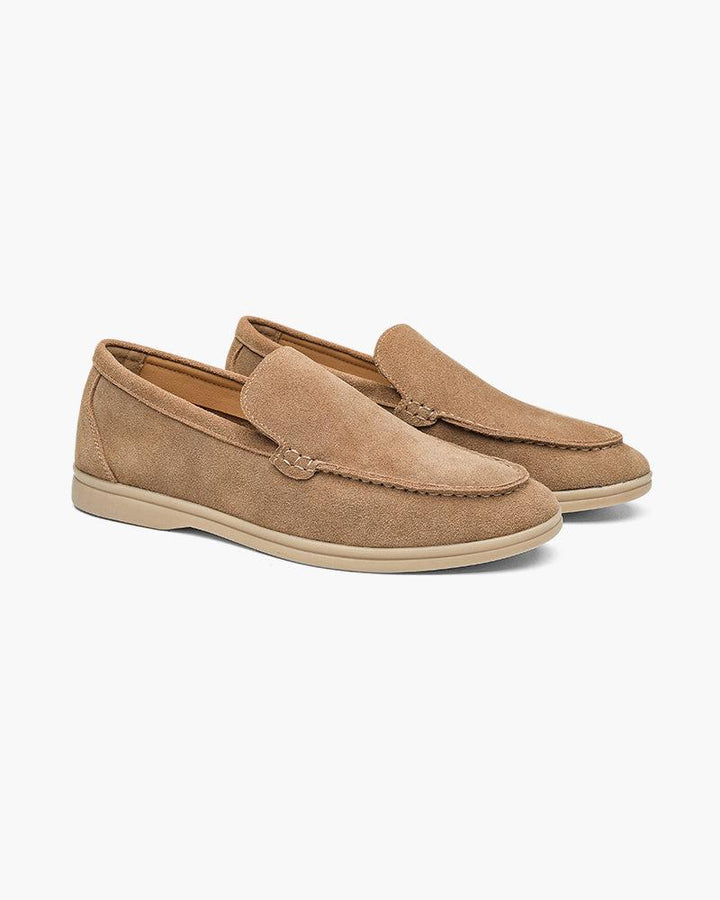 Men's Suede Loafers - Premium Comfort Slip-Ons