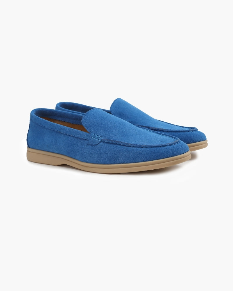 Men's Suede Loafers - Premium Comfort Slip-Ons