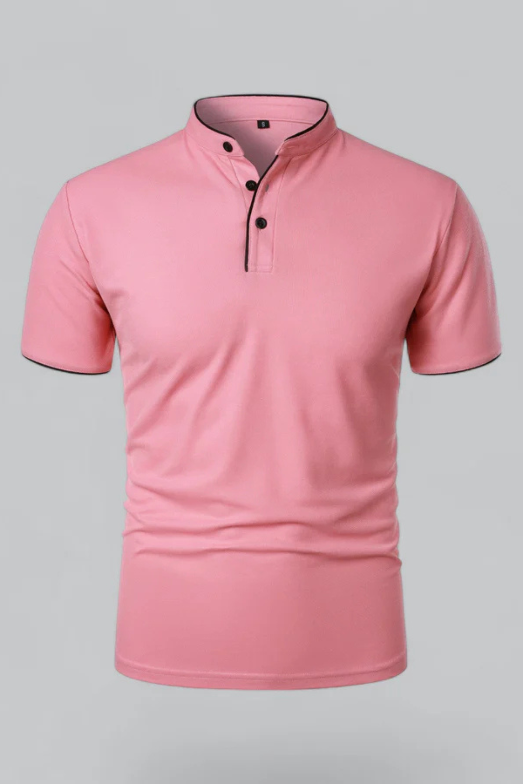 Men’s Lightweight Linen Polo - Smart Casual Shirt