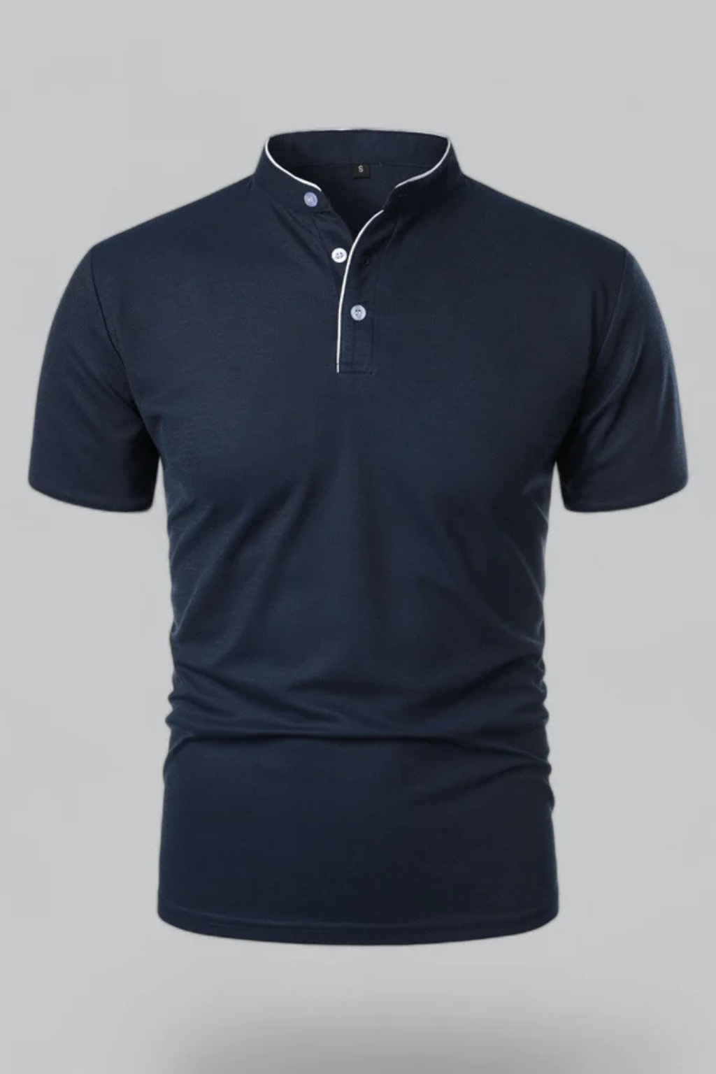 Men’s Lightweight Linen Polo - Smart Casual Shirt