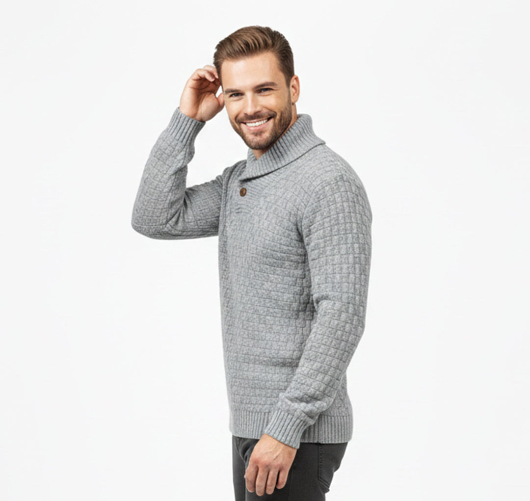 Men’s Knit Sweater – Urban Winter Fit