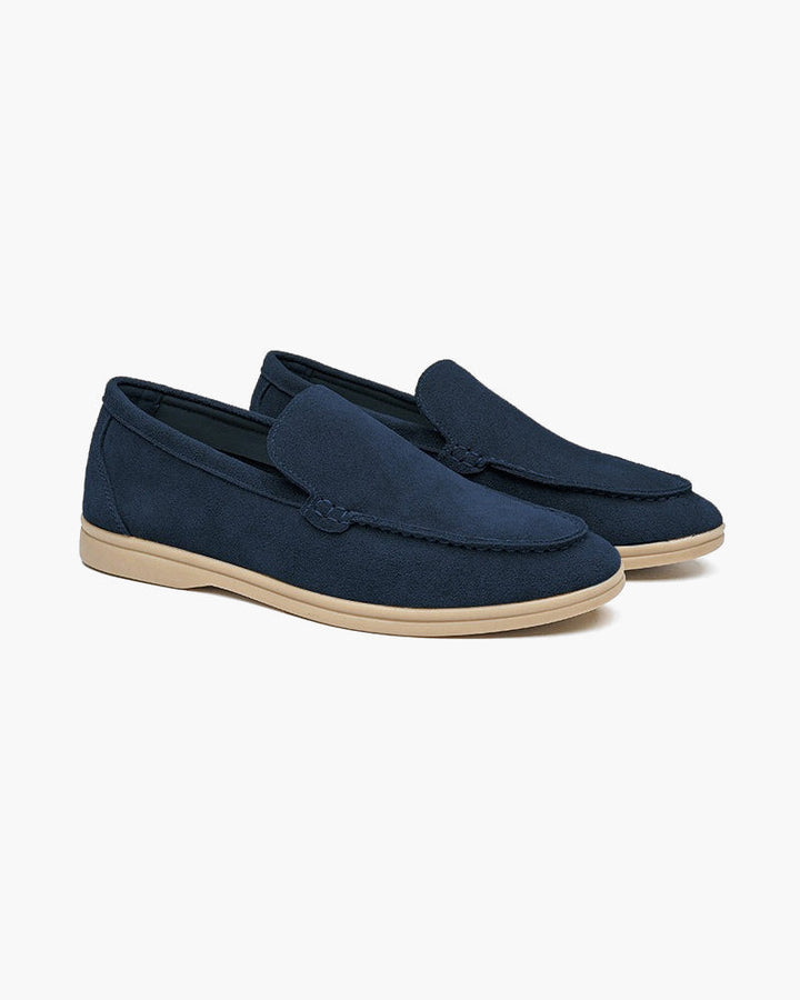 Men's Suede Loafers - Premium Comfort Slip-Ons