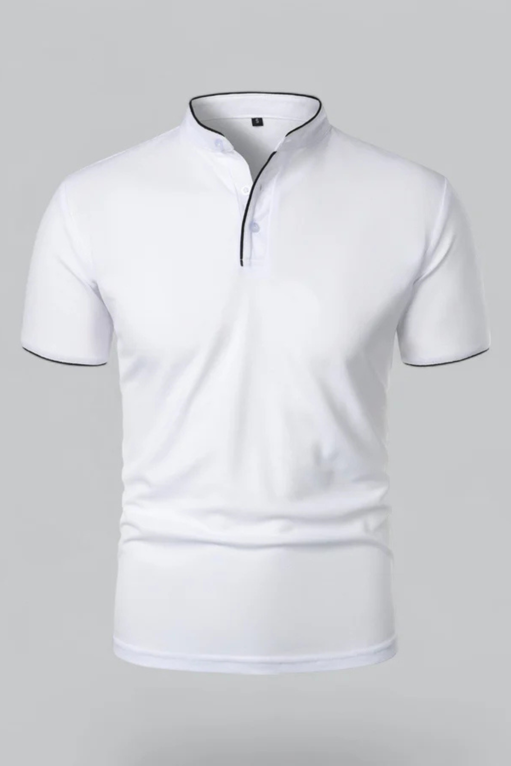 Men’s Lightweight Linen Polo - Smart Casual Shirt