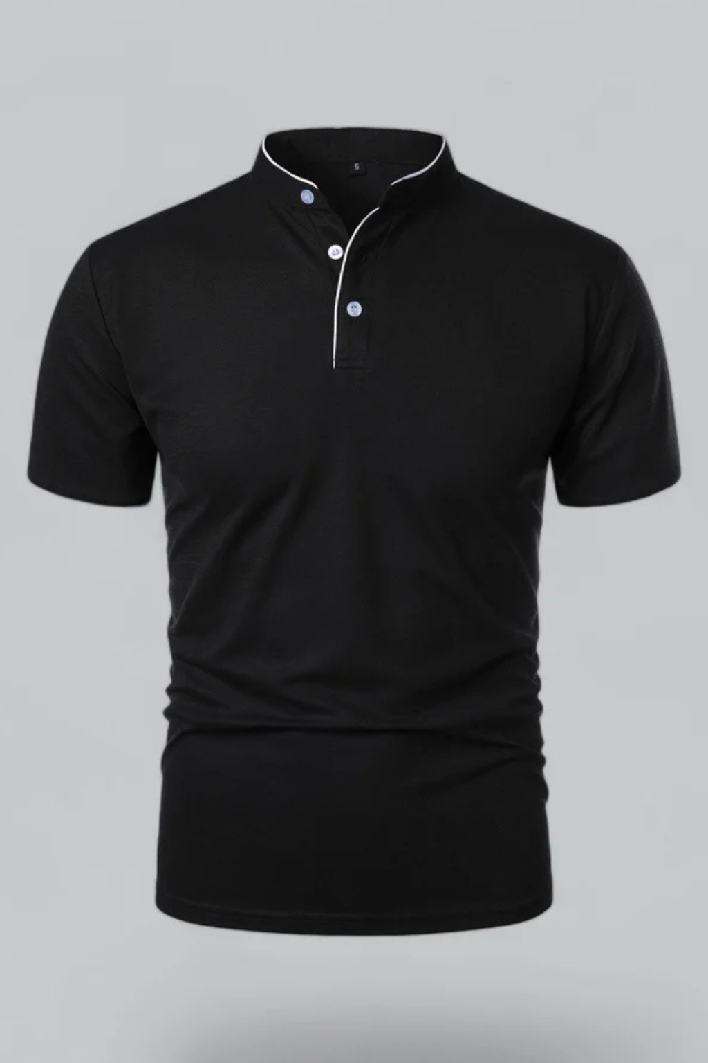 Men’s Lightweight Linen Polo - Smart Casual Shirt