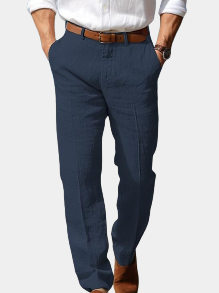 Men’s Linen Pants - Tailored Linen Summer