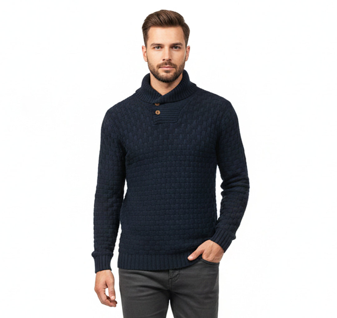 Men’s Knit Sweater – Urban Winter Fit