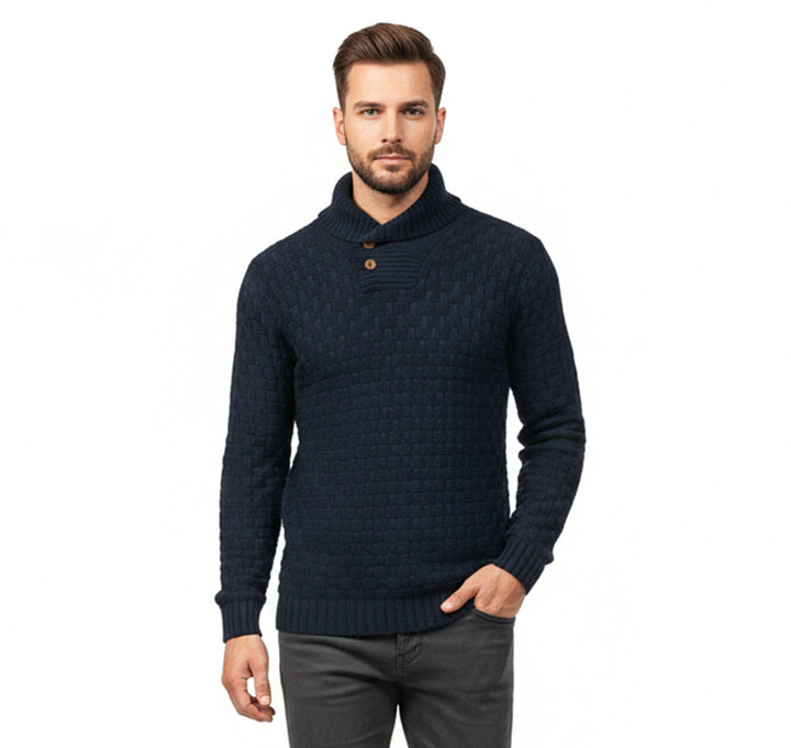 Men’s Knit Sweater – Urban Winter Fit