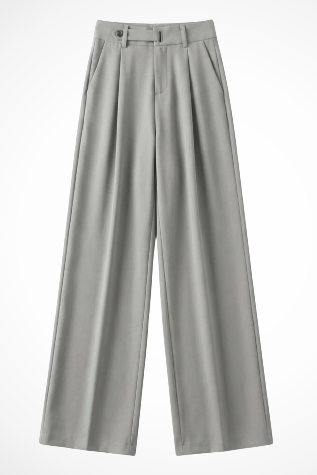 Women’s Wide Leg Trousers - High Waisted Pleated Pants