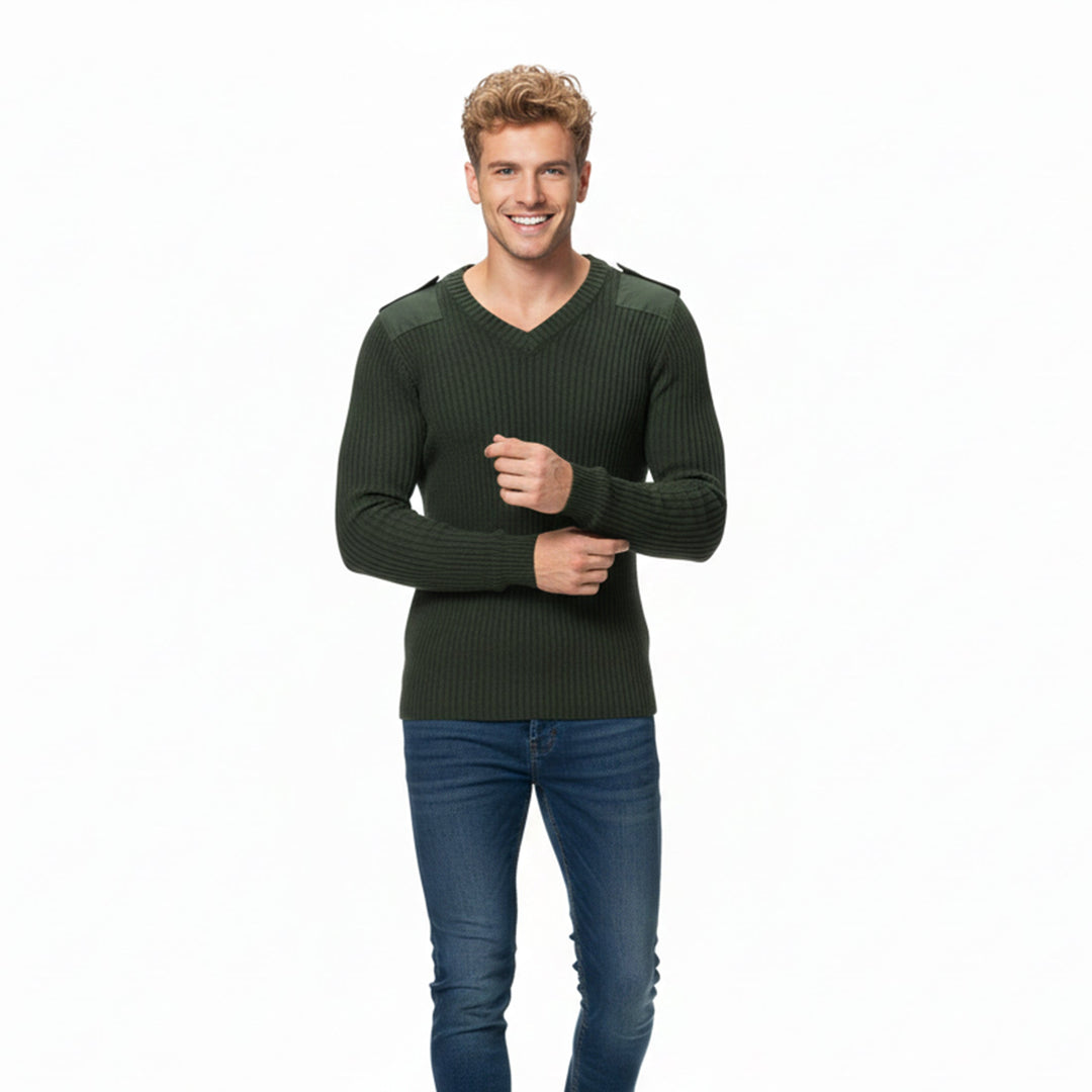 Men’s Fine-Knit Jumper – Essential Warmth
