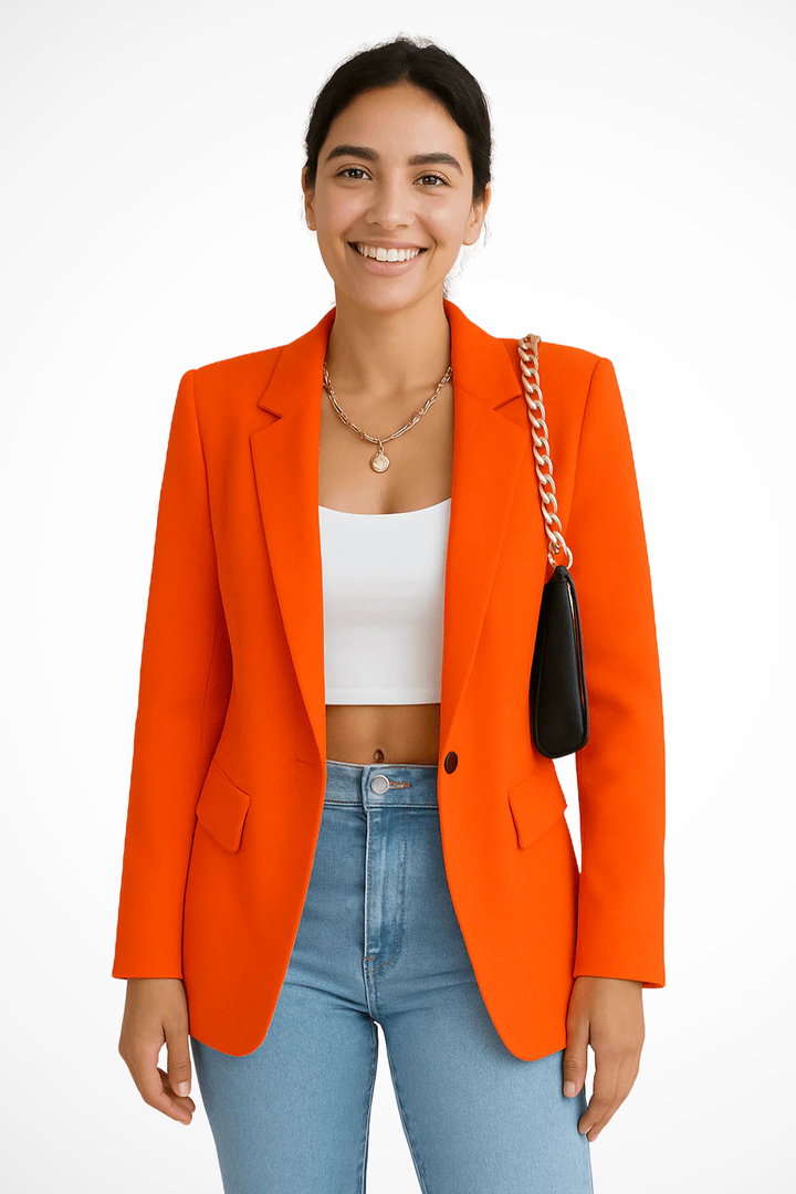 Women's Blazer - Timeless Elegant Jacket