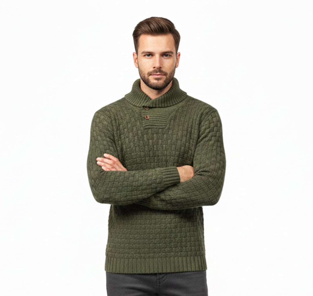Men’s Knit Sweater – Urban Winter Fit