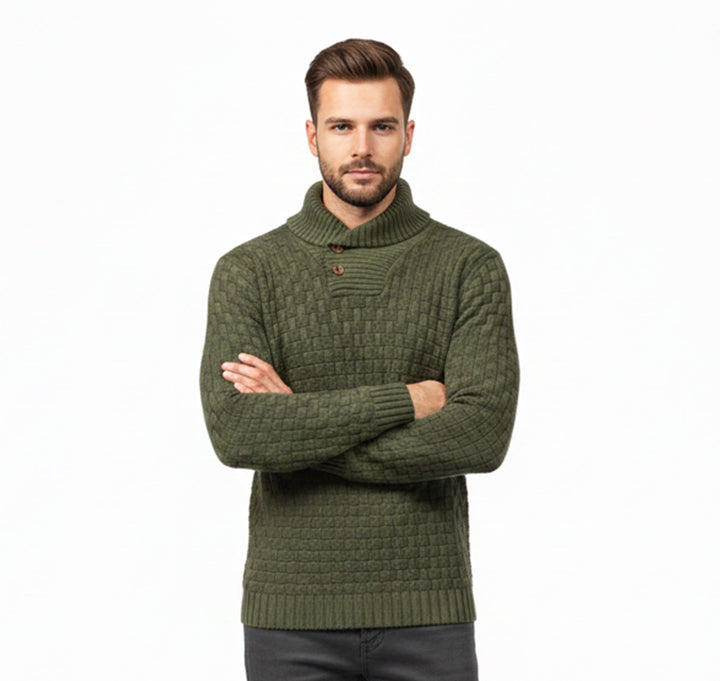 Men’s Knit Sweater – Urban Winter Fit
