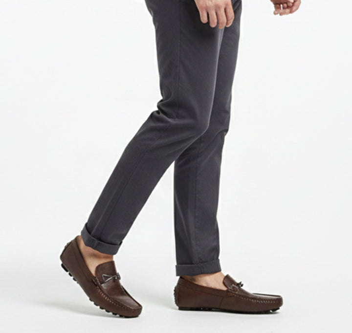 Men’s Low Slip-On Loafers – Breathable Comfort