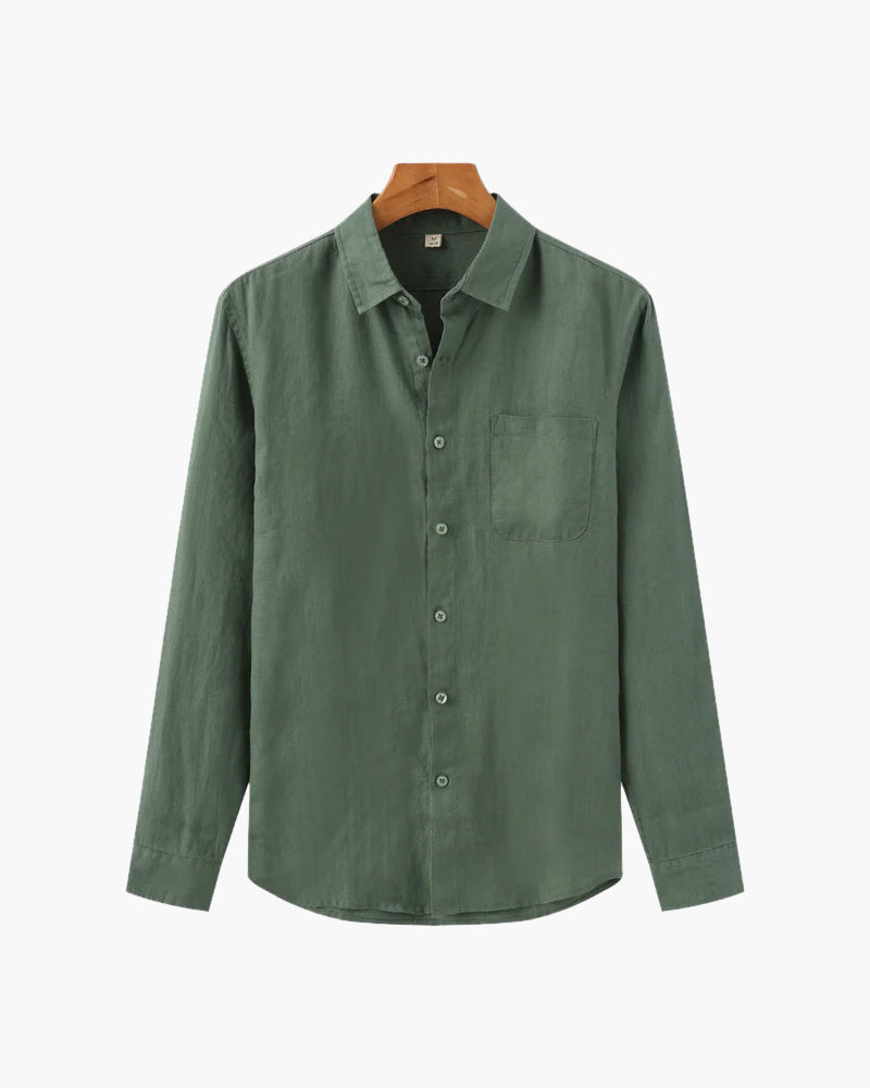 Men’s Linen Shirt – Relaxed Fit Premium Comfort