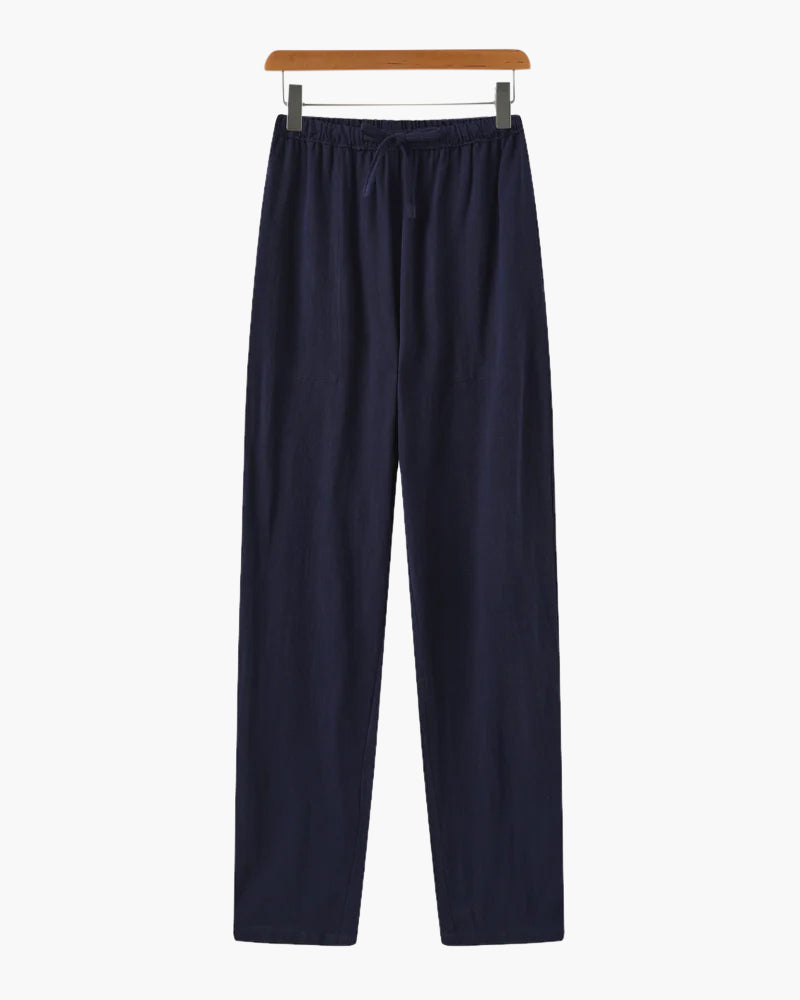 Men’s Linen Pants – Lightweight Summer Relaxed Fit