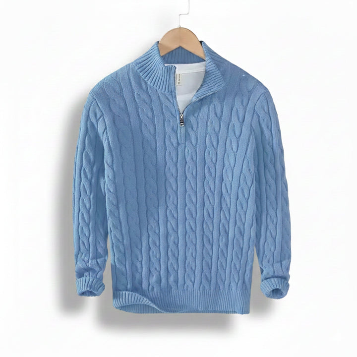 Men’s Quarter-Zip Pullover – Casual Winter Layer
