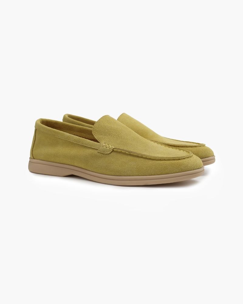 Men's Suede Loafers - Premium Comfort Slip-Ons
