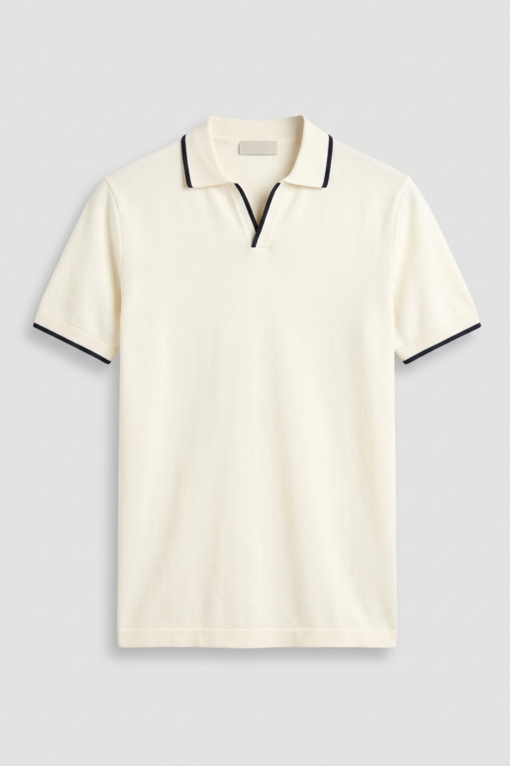Men’s Slim Fit Polo Shirt - Cotton Stretch Comfort