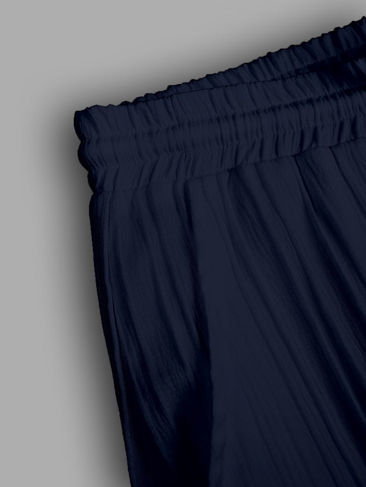 Ribbed Co-ord Set Men - Shirt Trousers Smart Casual Holiday