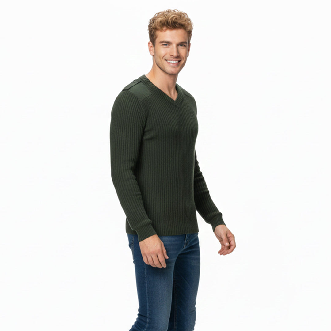 Men’s Fine-Knit Jumper – Essential Warmth