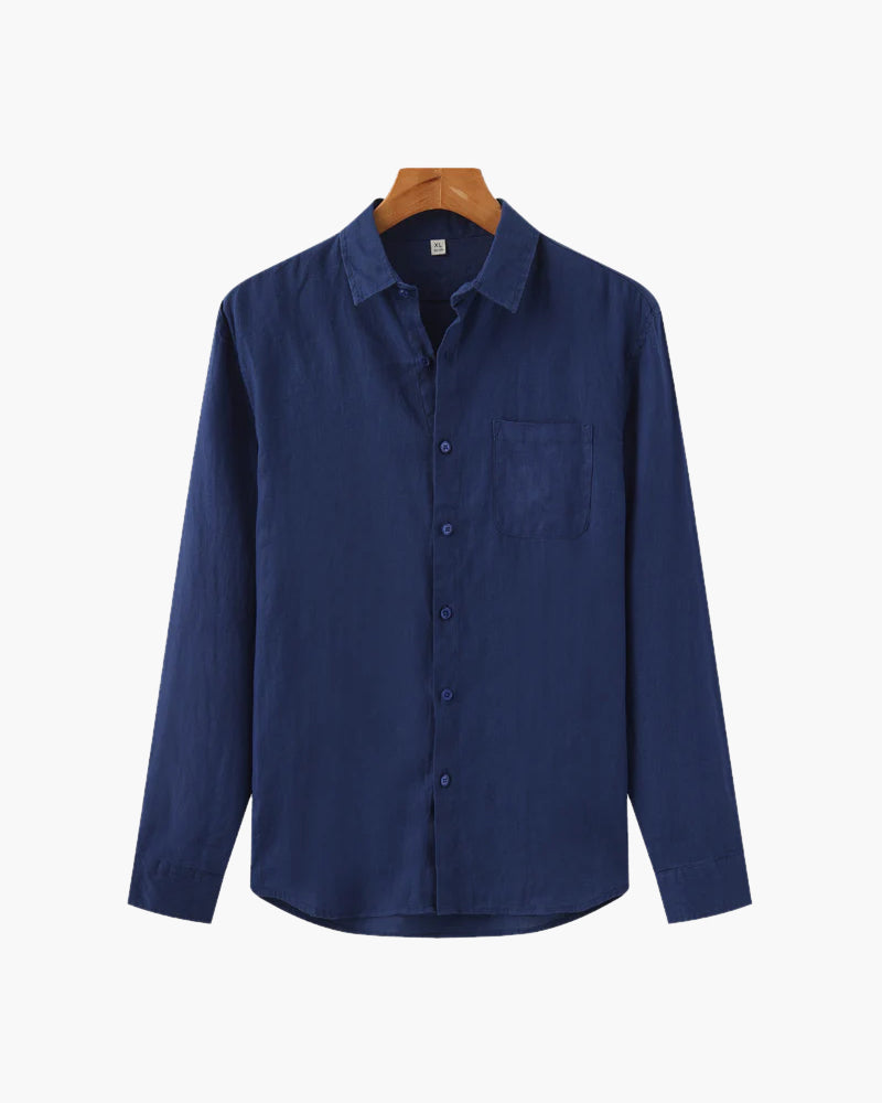 Men’s Linen Shirt – Relaxed Fit Premium Comfort