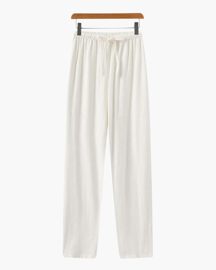 Men’s Linen Pants – Lightweight Summer Relaxed Fit