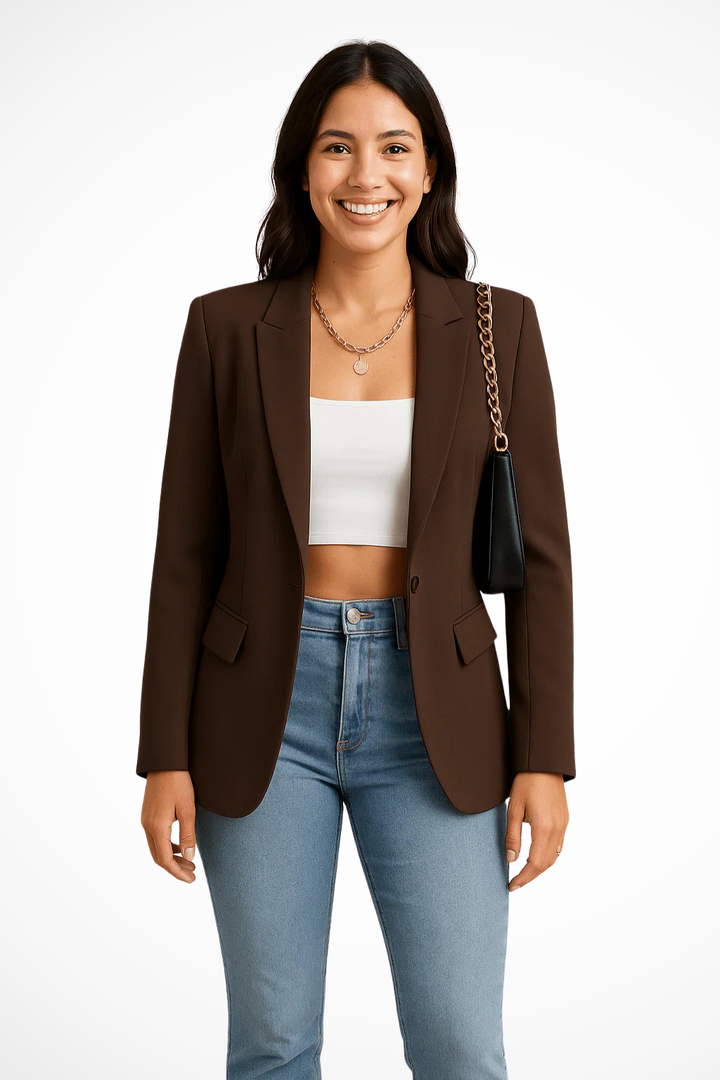Women's Blazer - Timeless Elegant Jacket