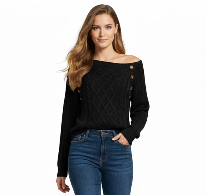 Women’s Casual Knit Sweater – Soft Everyday Comfort