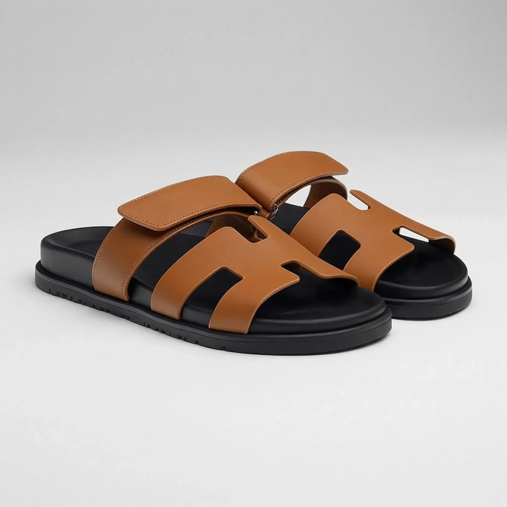 Men's Slide Sandal - H-Strap Adjustable Summer