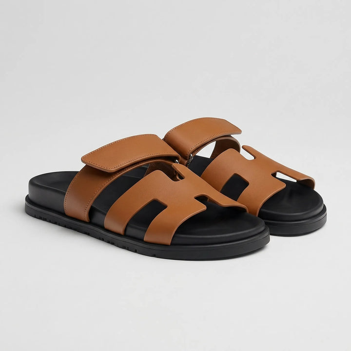 Men's Slide Sandal - H-Strap Adjustable Summer
