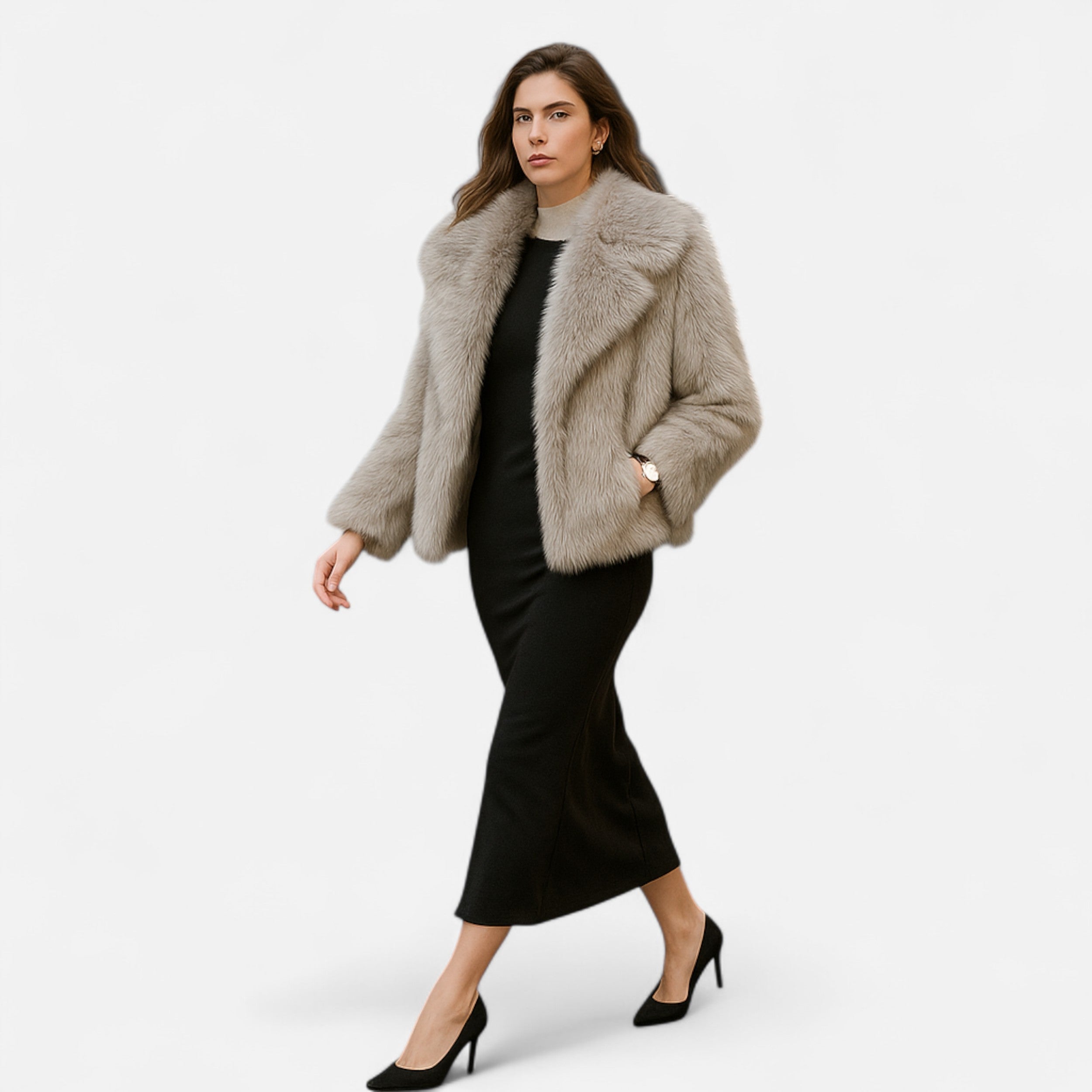 Women's Royal Burgundy  – Winter Coat