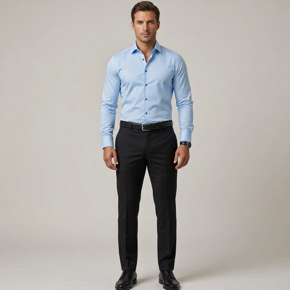 Men's Dress Luxury Shirt - Formal Long Sleeve