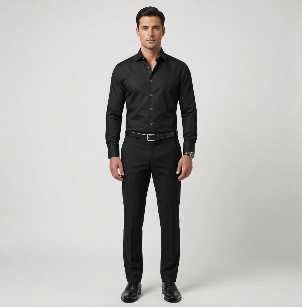 Men's Dress Luxury Shirt - Formal Long Sleeve