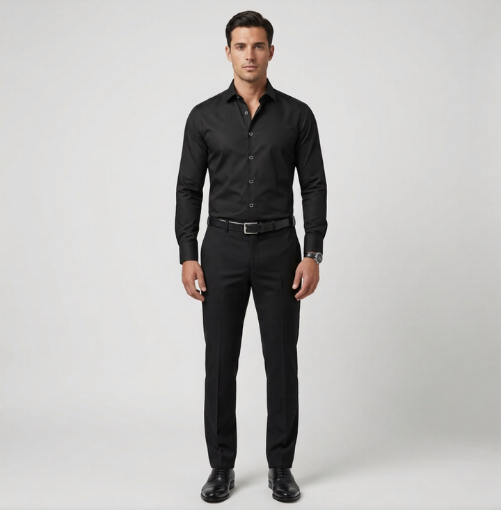 Men's Dress Luxury Shirt - Formal Long Sleeve