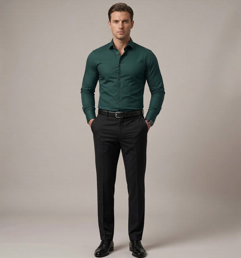 Men's Dress Luxury Shirt - Formal Long Sleeve