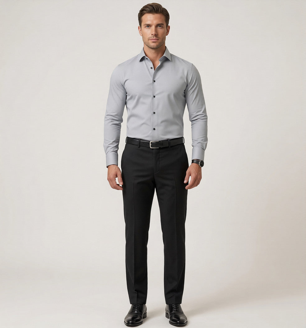 Men's Dress Luxury Shirt - Formal Long Sleeve