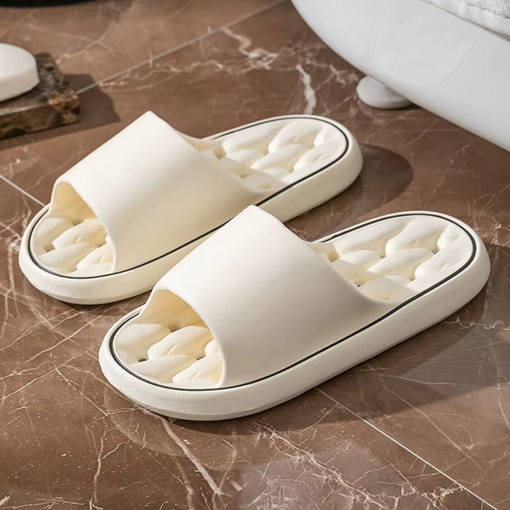 Orthopedic Massage Slide Women - Bubble Sole Platform