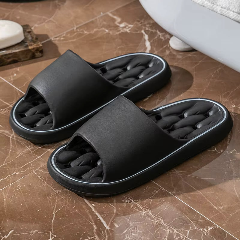 Orthopedic Massage Slide Women - Bubble Sole Platform