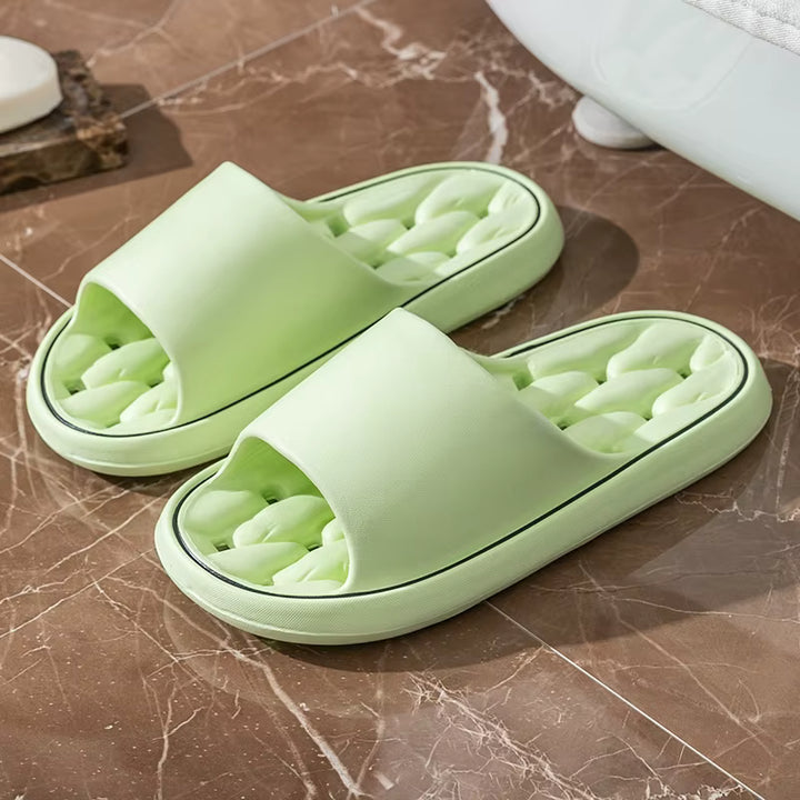 Orthopedic Massage Slide Women - Bubble Sole Platform