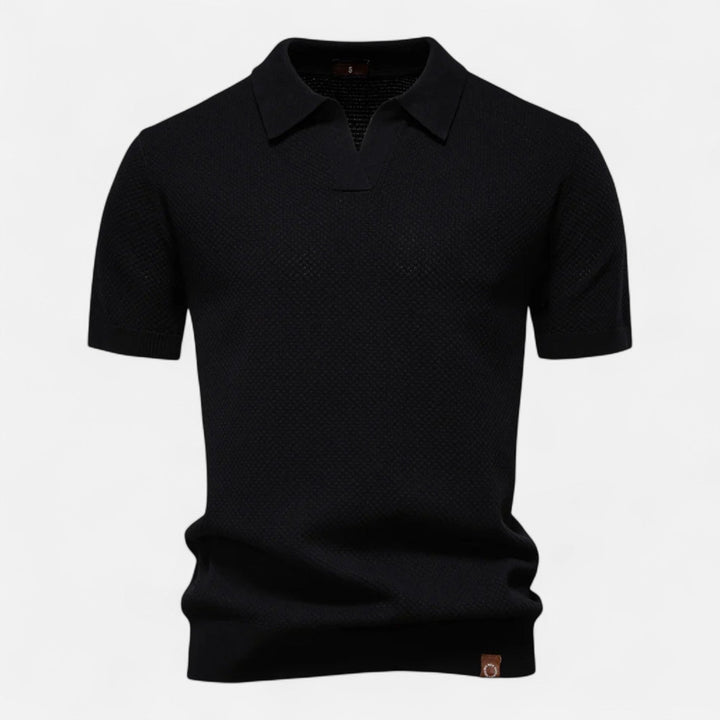 Men’s Premium Knit Polo Shirt - Classic Everyday Comfort