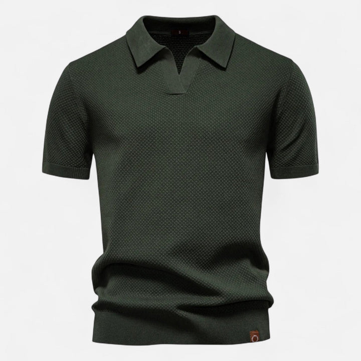 Men’s Premium Knit Polo Shirt - Classic Everyday Comfort